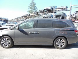 2014 Honda Odyssey Touring Gray 3.5L AT 2WD #A23788